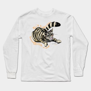 Wildcat, Felis silvestris silvestris Long Sleeve T-Shirt